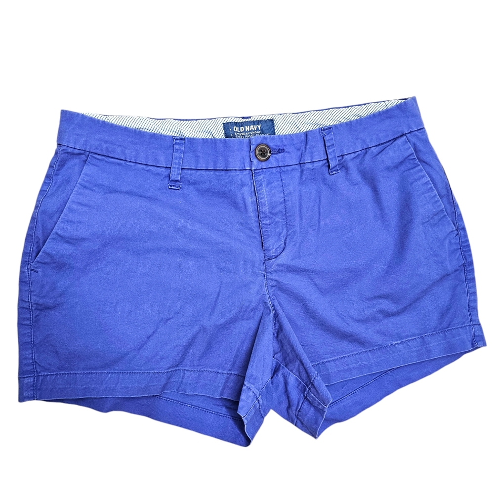 Old Navy Everyday Shorts Women's Size 6 Blue Chino